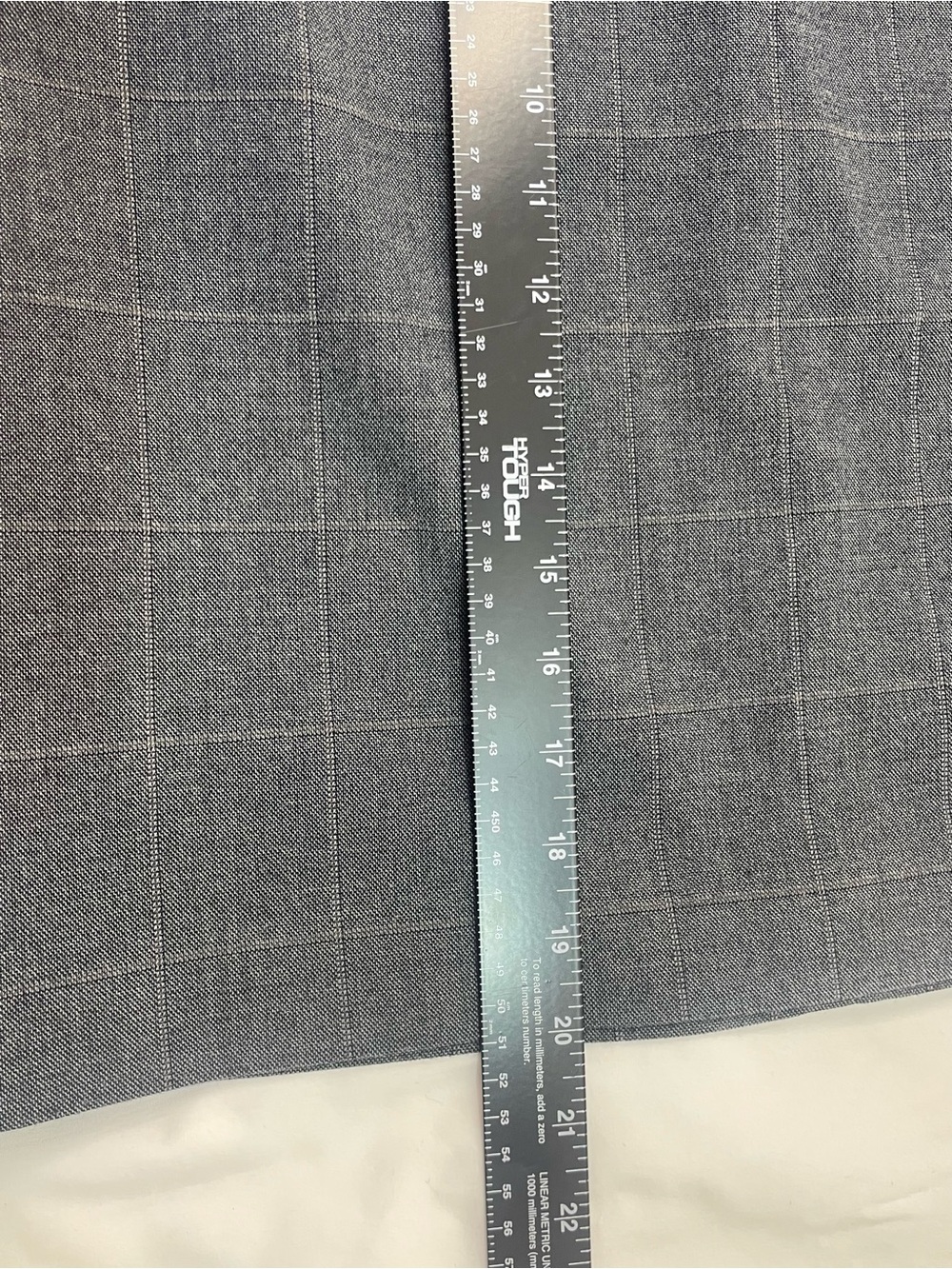Banana Republic Gray Plaid Pencil Skirt - Picture 9 of 10
